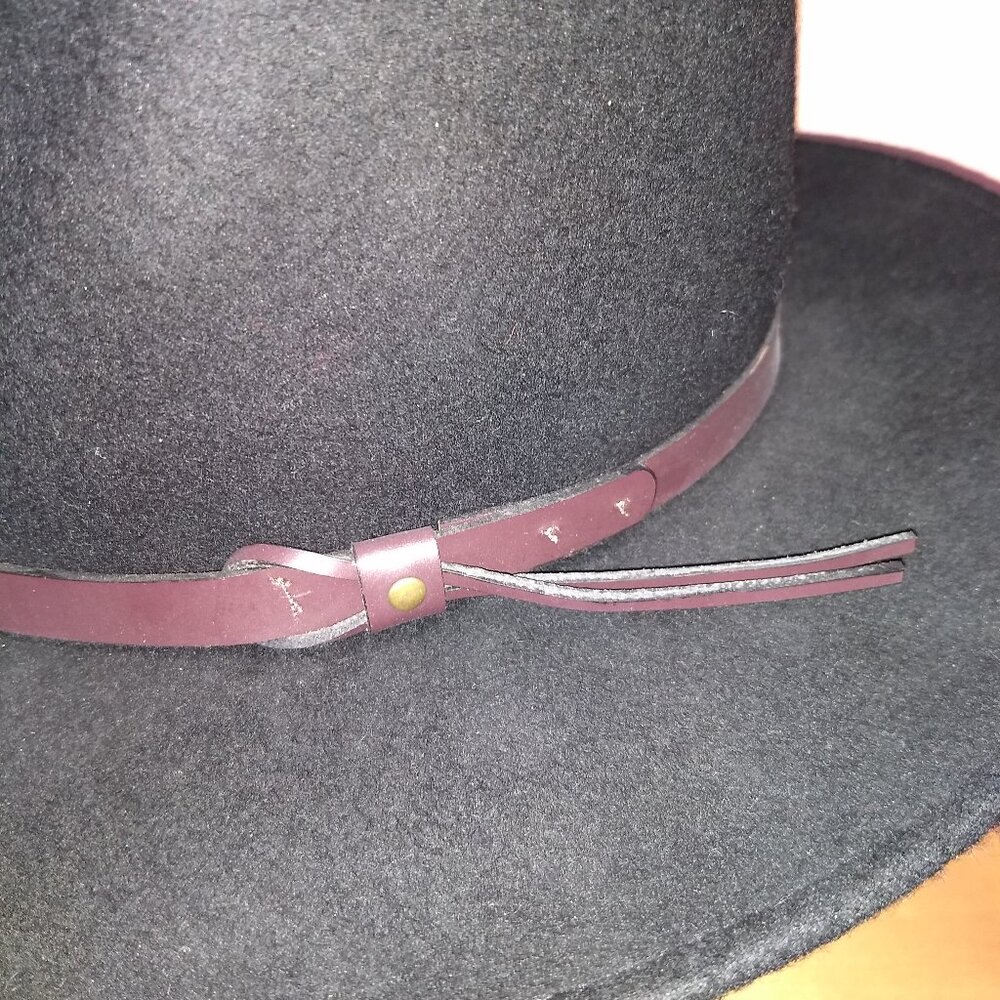 Felt 100% wool Fedora Hat. - Picture 3 of 4